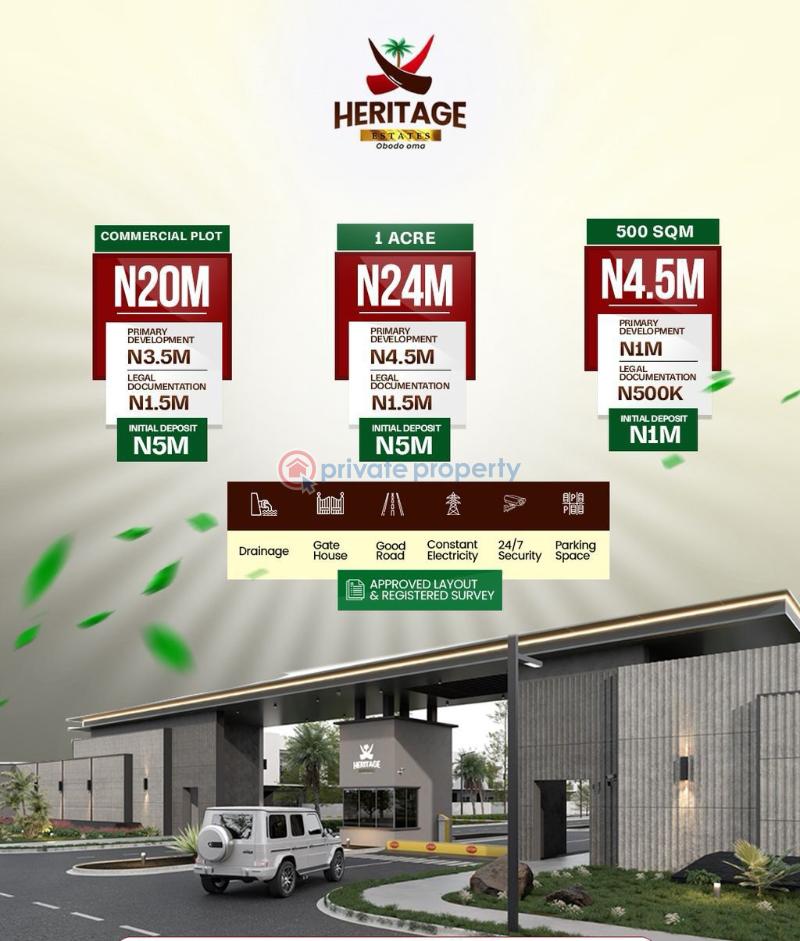 Mixed use Land For Sale Heritage Estate Nike Enugu State Enugu Suburb Enugu Area  - 2
