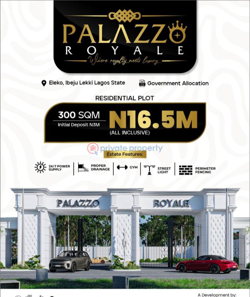 Mixed use Land For Sale Palazzo Royale Estate Behind Pan Atlantic University Eleko Ibeju Lekki Lagos Eleko Ibeju-Lekki Lagos - 5