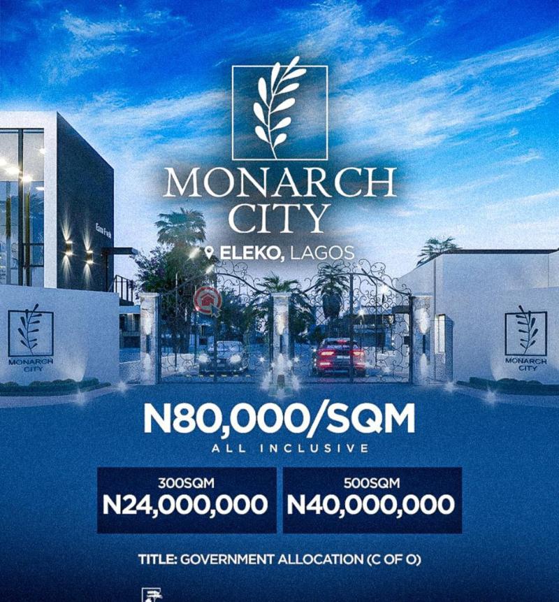 Residential Land For Sale Monarch City Estate Eleko Ibeju-Lekki Lagos - 5