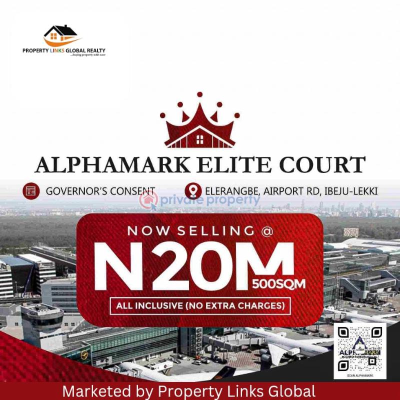 Residential Land For Sale Elerangbe Lekki Int'l Airport Road Lekki Lagos - 0