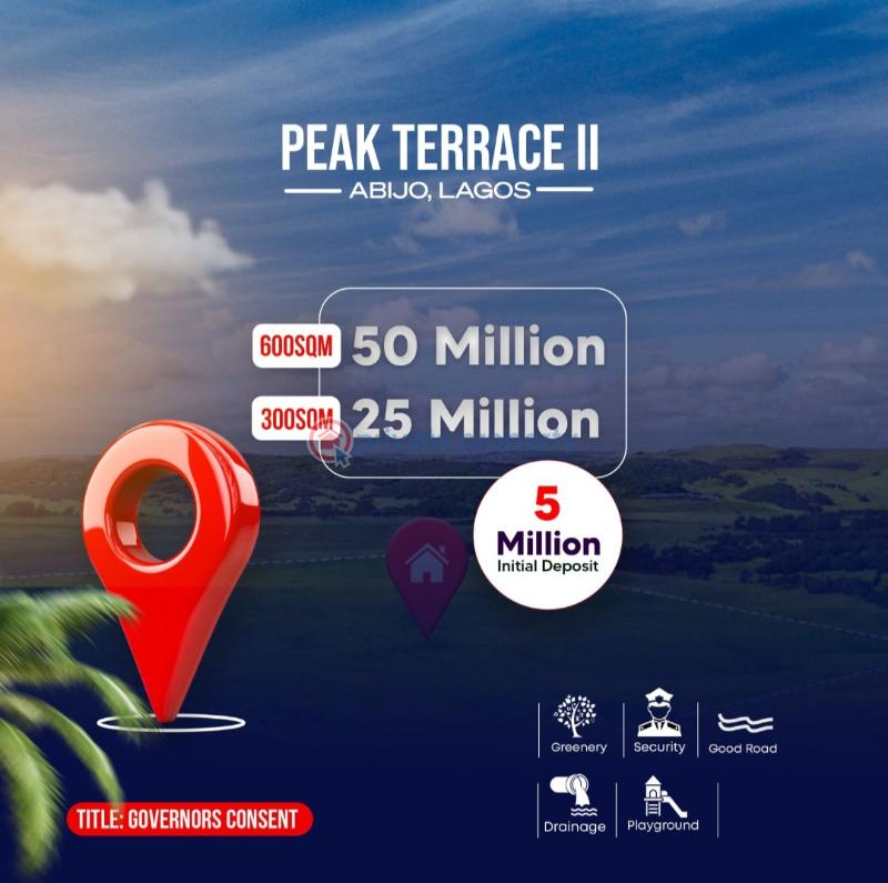 Residential Land For Sale Peak Terrace 2 Estate Abijo Abijo Ajah Lagos - 1