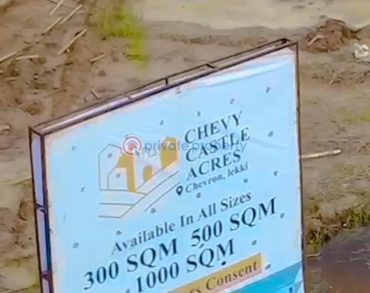 Residential Land For Sale Chevy Castle Acres Estate Chevron Drive Lekki Lagos Chevron Drive Lekki Lagos - 1
