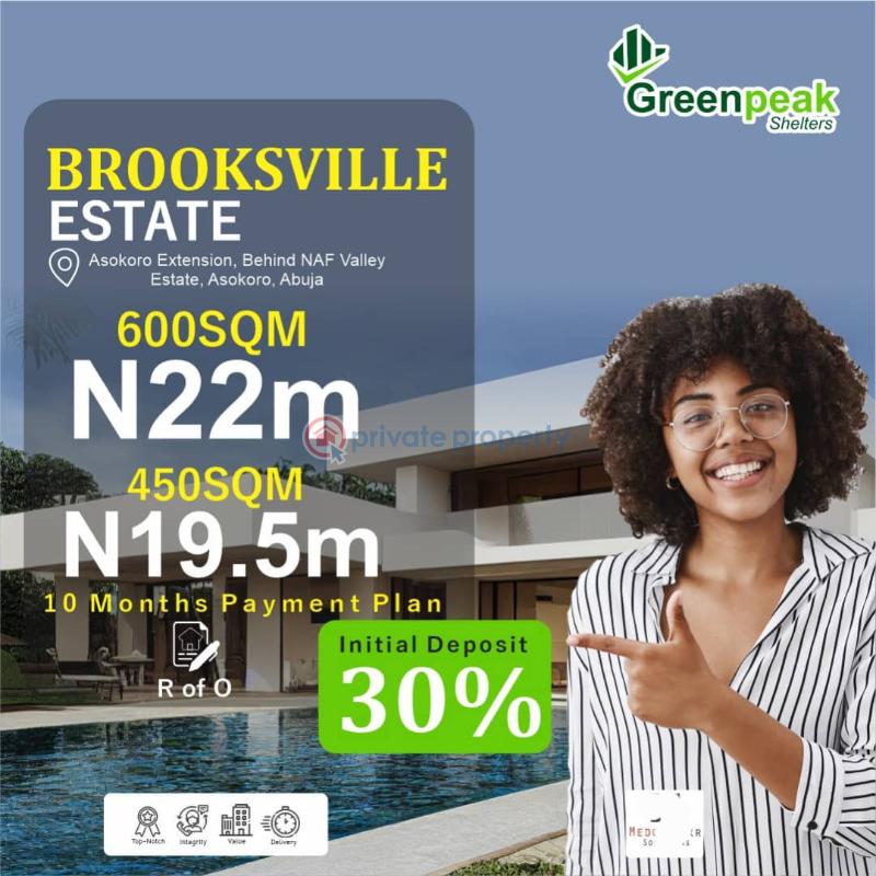 Land For Sale Brooksville Estate Asokoro Extension Abuja Asokoro Abuja Phase 1  - 0