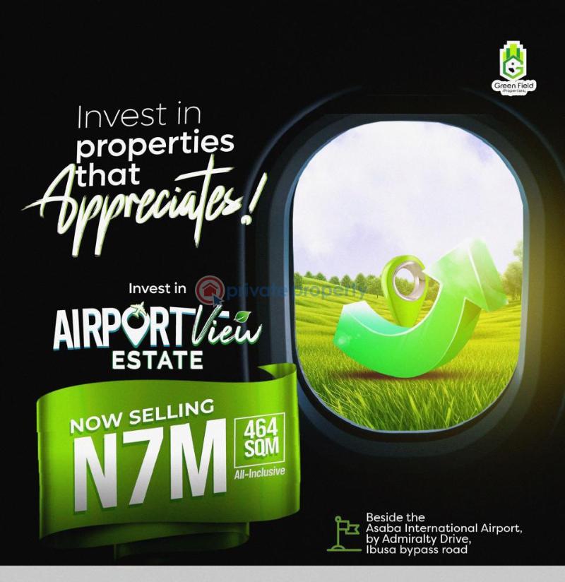Residential Land For Sale Airport View Estate Directtly Opposite Asaba International Airport Asaba Delta - 1