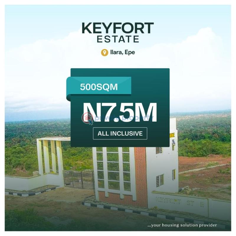 Mixed use Land For Sale Keyfort Estate Located At Illara Close To Lagos State Model College, Igbonla, Epe Lagos Epe Lagos