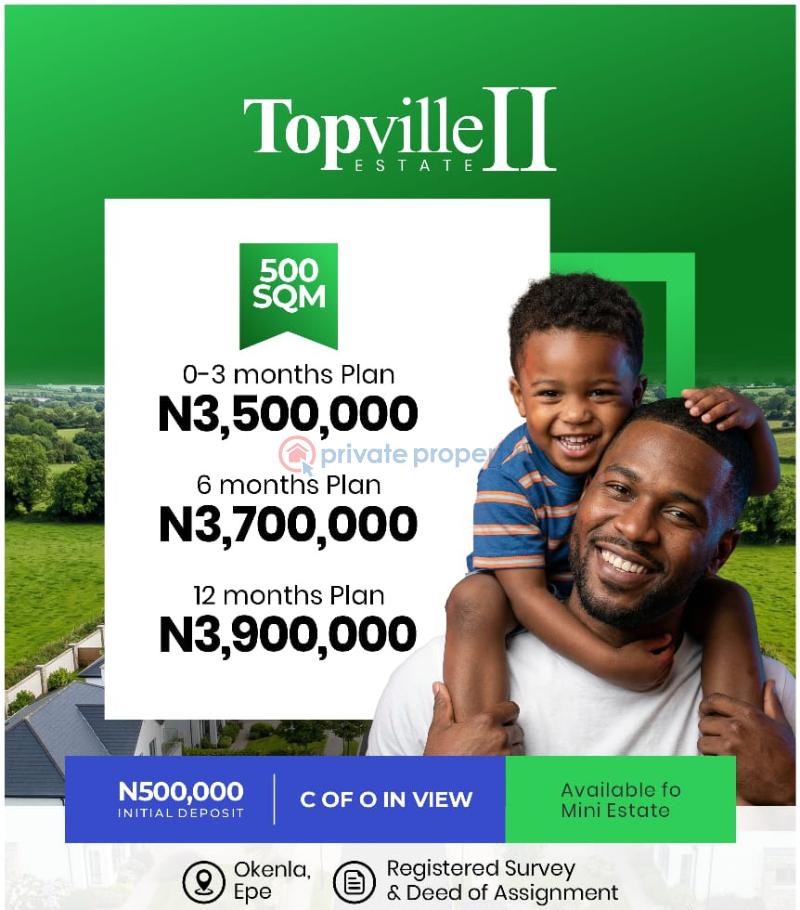 Residential Land For Sale Topville Phase 2 Estate Okenla Epe Lagos - 4