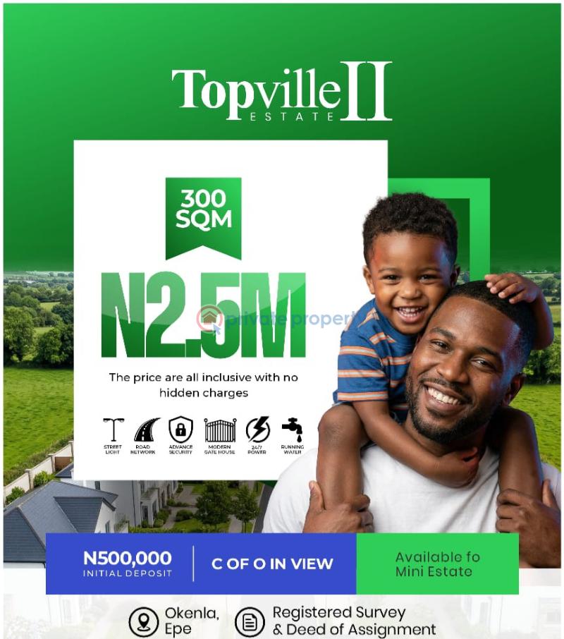 Residential Land For Sale Topville Phase 2 Estate Okenla Epe Lagos - 3