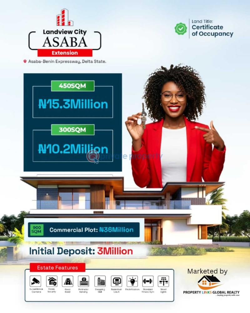 Residential Land For Sale The Land Comes With Accessible Road Network And Is Buy And Build Asaba Delta - 0
