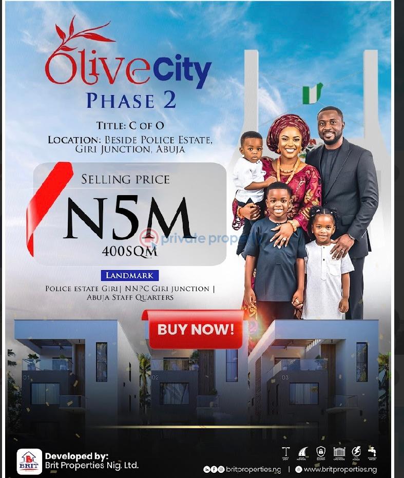 Residential Land For Sale Giri /gwagalada Wuye Abuja Phase 2  - 9