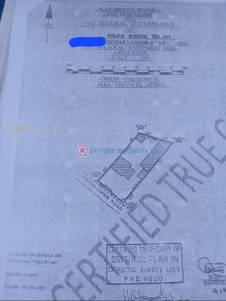 10 bedroom Residential Land For Sale Adeyemi Lawson Old Ikoyi Lagos