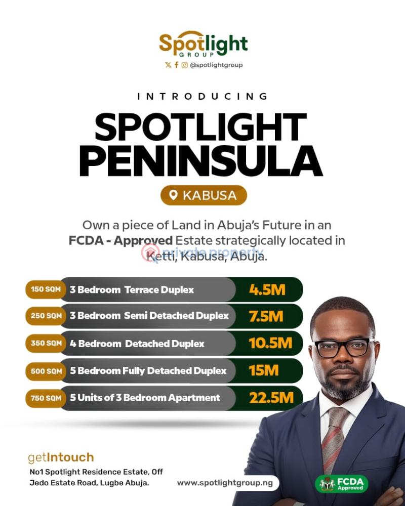 5 bedroom Mixed use Land For Sale Kabusa Abuja Phase 3 