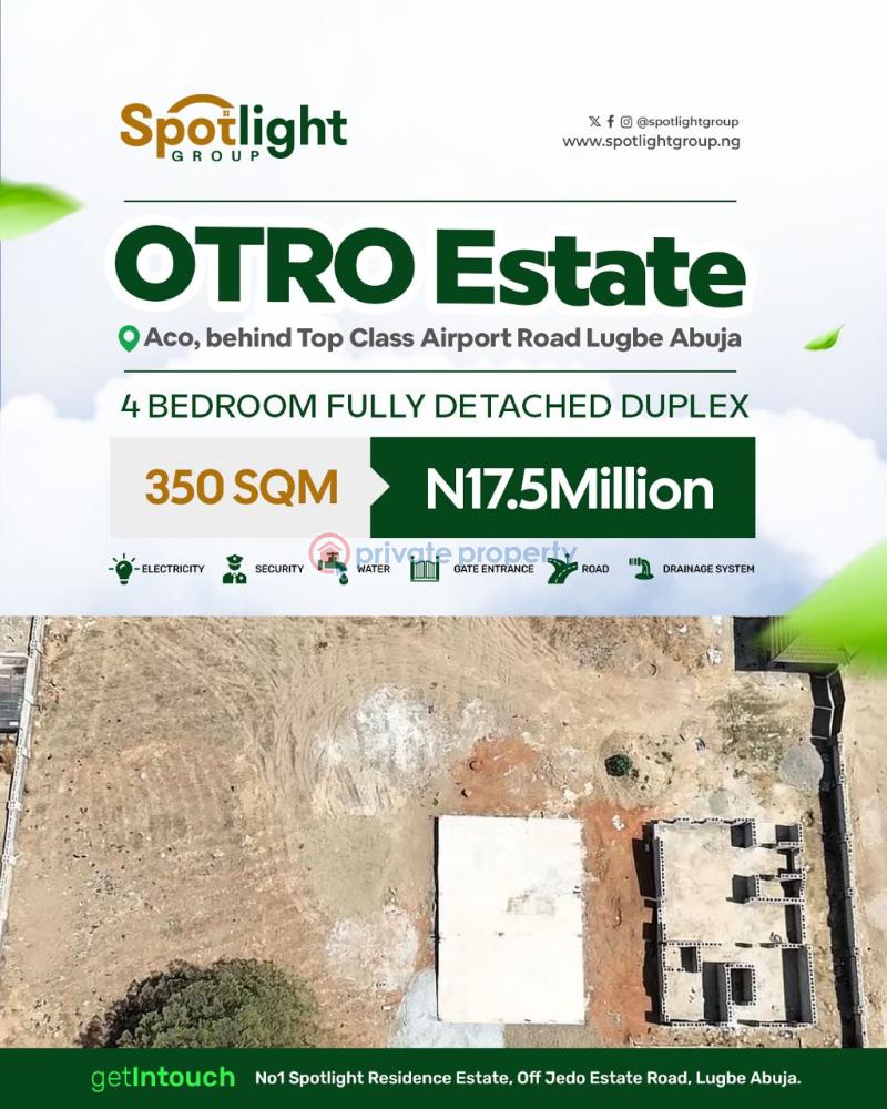 4 bedroom Mixed use Land For Sale Idu Industrial/ By The Rail Way Station Idu Industrial Abuja Phase 3  - 3