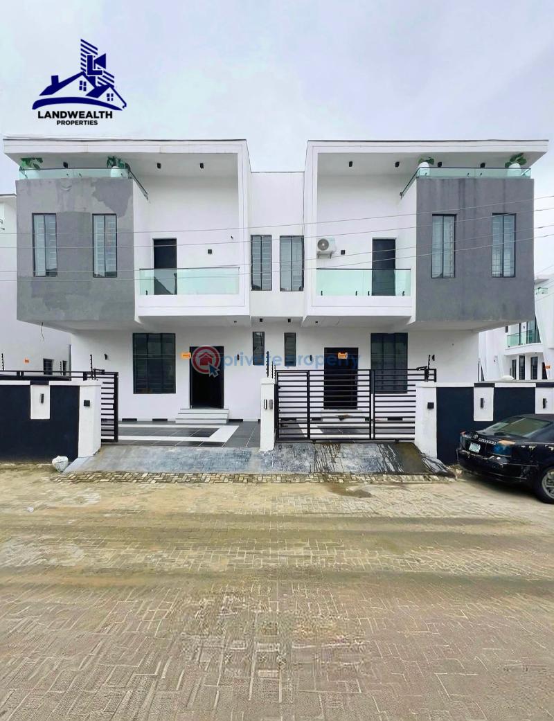 4 bedroom Semi detached Duplex For Sale Secure Estate Ajah Lagos - 0