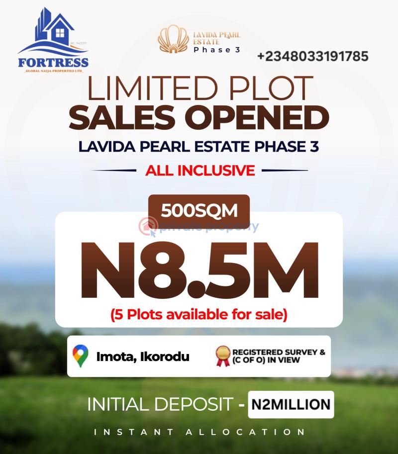 Mixed use Land For Sale Apeje. Imota Ikorodu Ikorodu Lagos