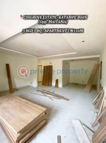 3 bedroom Block Of Flats For Sale Katampe Main Abuja Phase 2  - 1