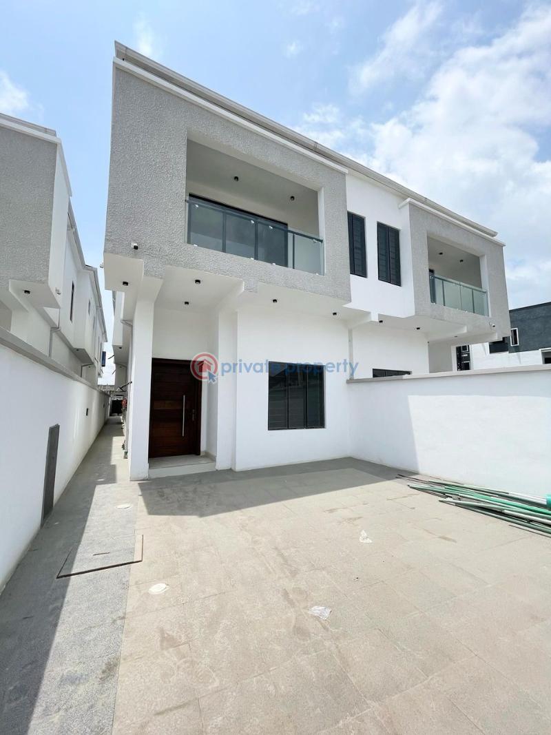 Lekki luxurious duplex*  🔑🔑 4bedrooms semi-detached duplex with bq for sale!! - 2 4 bedroom Semi detached Duplex For Sale Ologolo Lekki Lagos - 2
