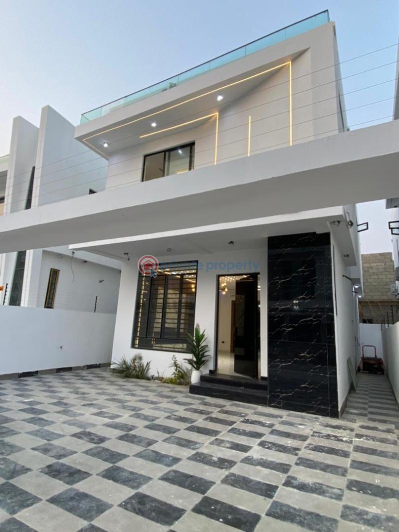 Lekki luxurious duplex*  5bedrooms fully-detached duplex with bq for sale!! - 16 5 bedroom Detached Duplex For Sale 2nd Toll Gate Lekki Lagos - 16