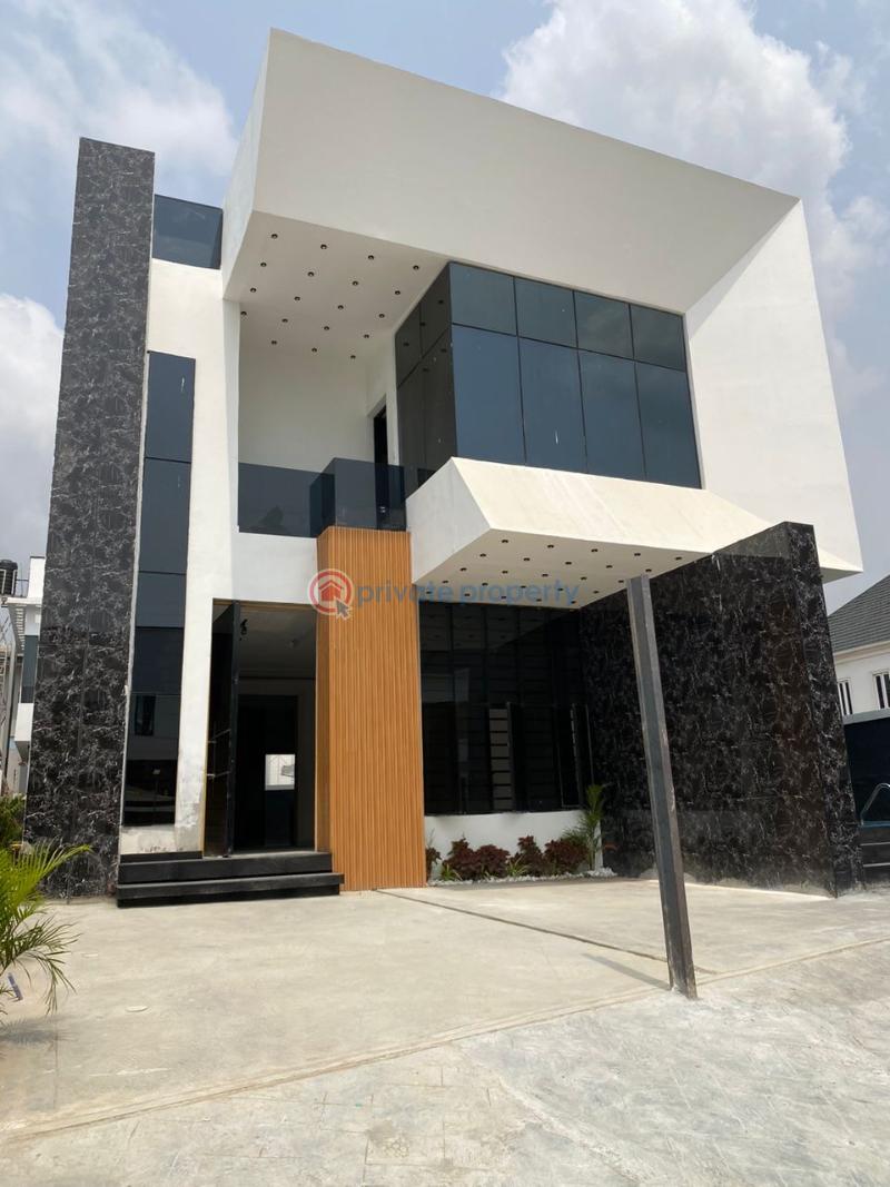 Lekki luxurious duplex with swimming pool*  🔑🔑 4bedrooms fully-detached duplex with bq for sale!! - 1 4 bedroom Detached Duplex For Sale 2nd Toll Gate Lekki Lagos - 1