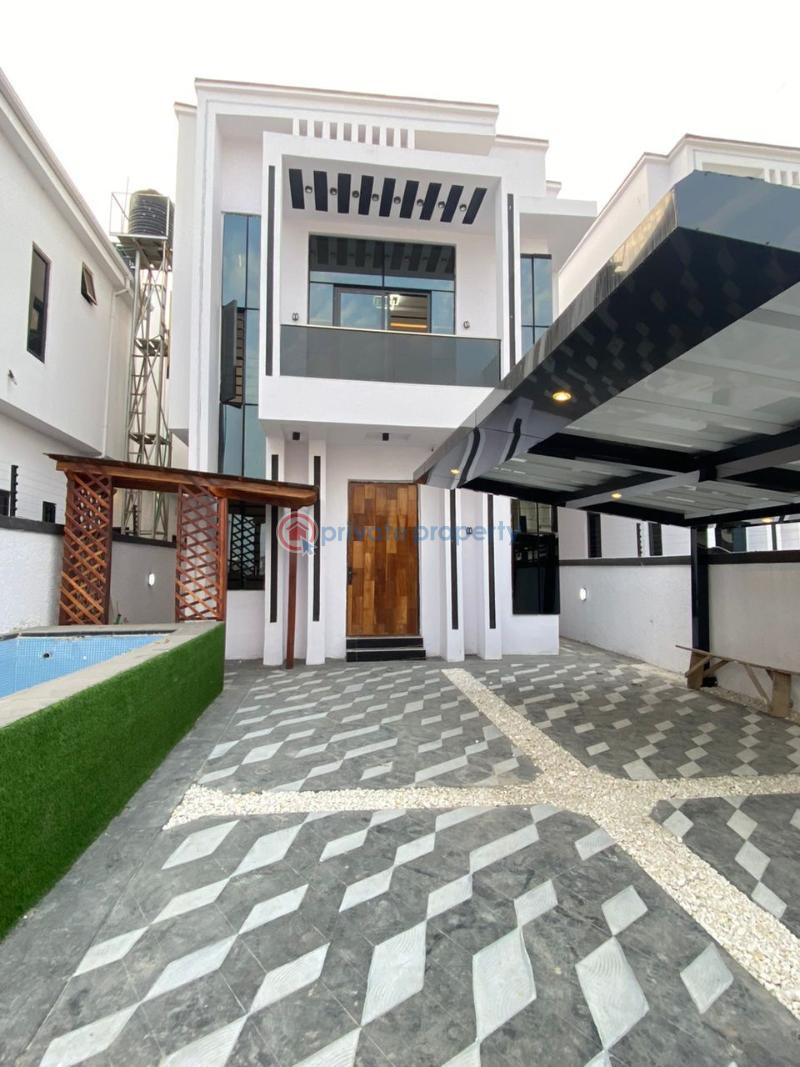Lekki luxurious duplex with swimming pool*  🔑🔑 5bedrooms fully-detached duplex with bq for sale!! - 18 5 bedroom Detached Duplex For Sale 2nd Toll Gate Lekki Lagos - 18
