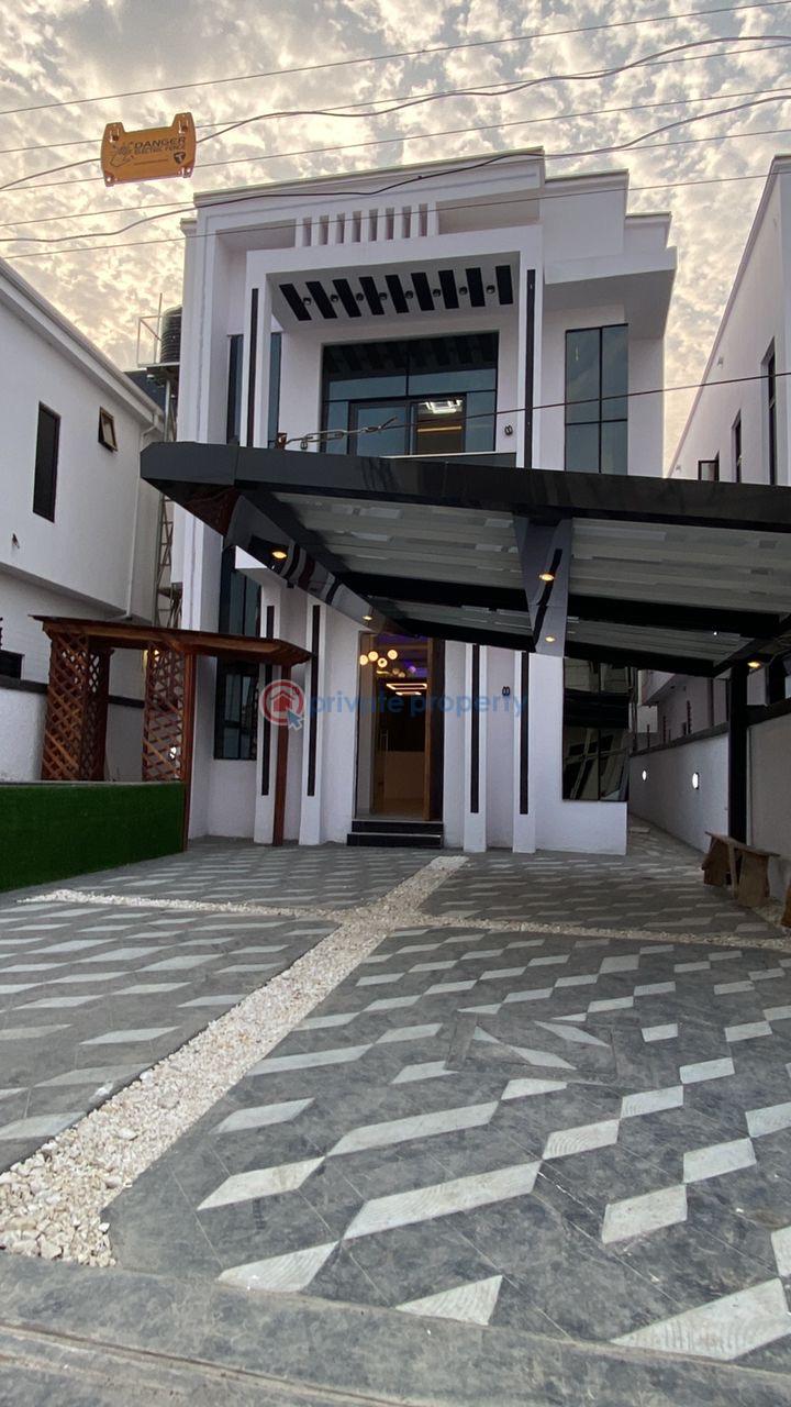 Lekki luxurious duplex with swimming pool*  🔑🔑 5bedrooms fully-detached duplex with bq for sale!! - 2 5 bedroom Detached Duplex For Sale 2nd Toll Gate Lekki Lagos - 2