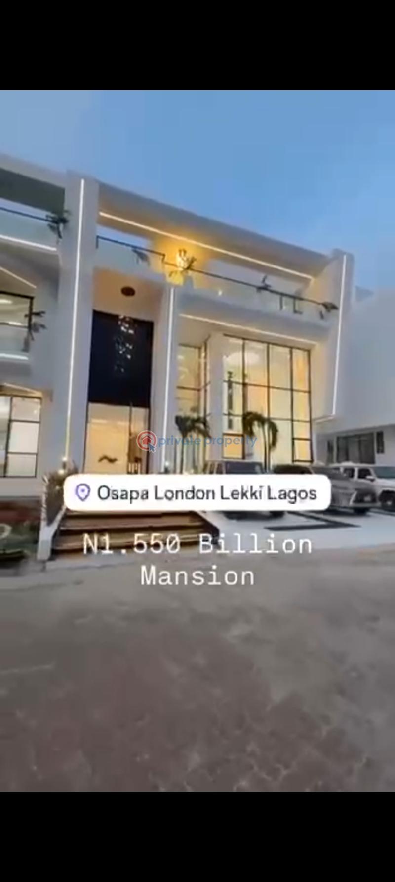 5 bedroom Detached Duplex For Sale Osapa London Lekki Lagos - 3
