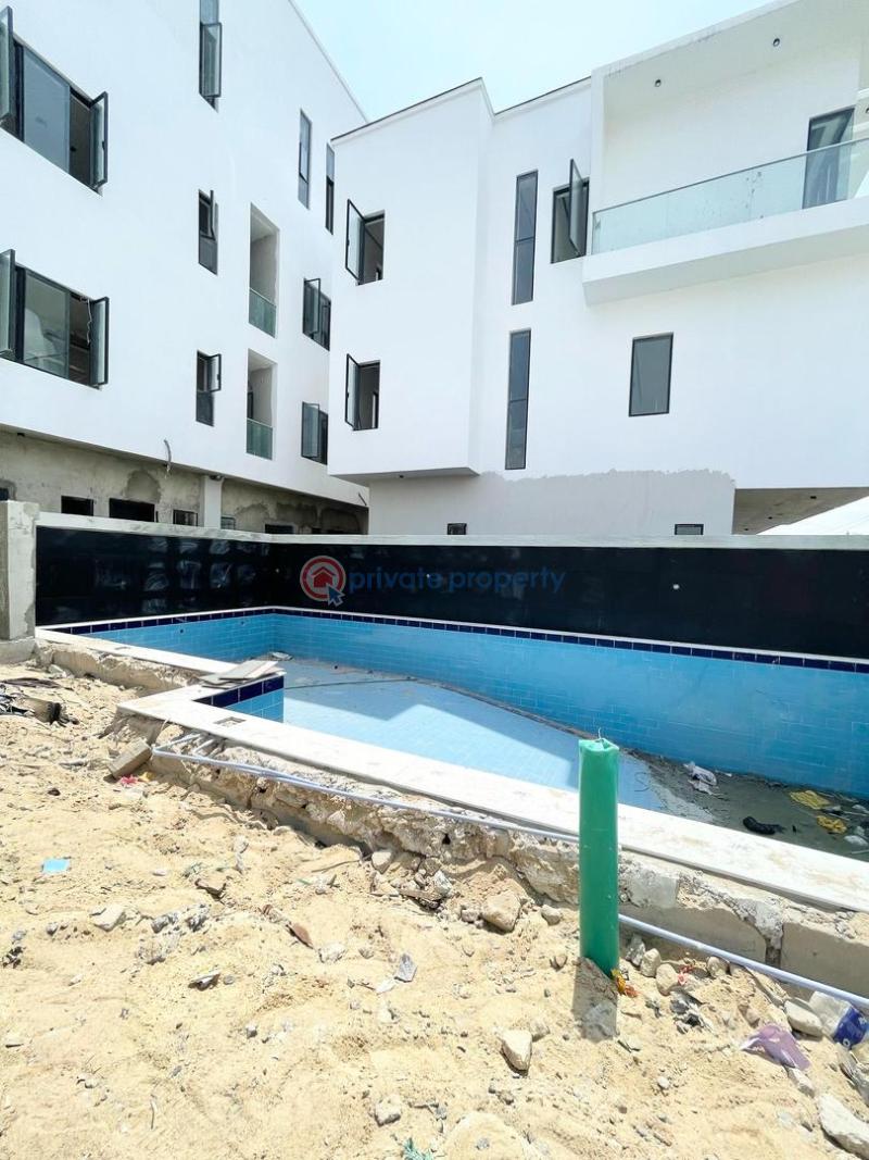 Lekki terrace duplexes with swimming pool & gym*   4bedrooms terraces for sale!! - 3 4 bedroom Terraced Duplex For Sale Ikate Lekki Lekki Lagos - 3
