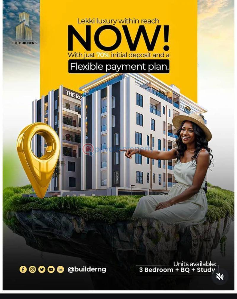 3 bedroom Flat & Apartment For Sale Lekki Phase 1 Lagos