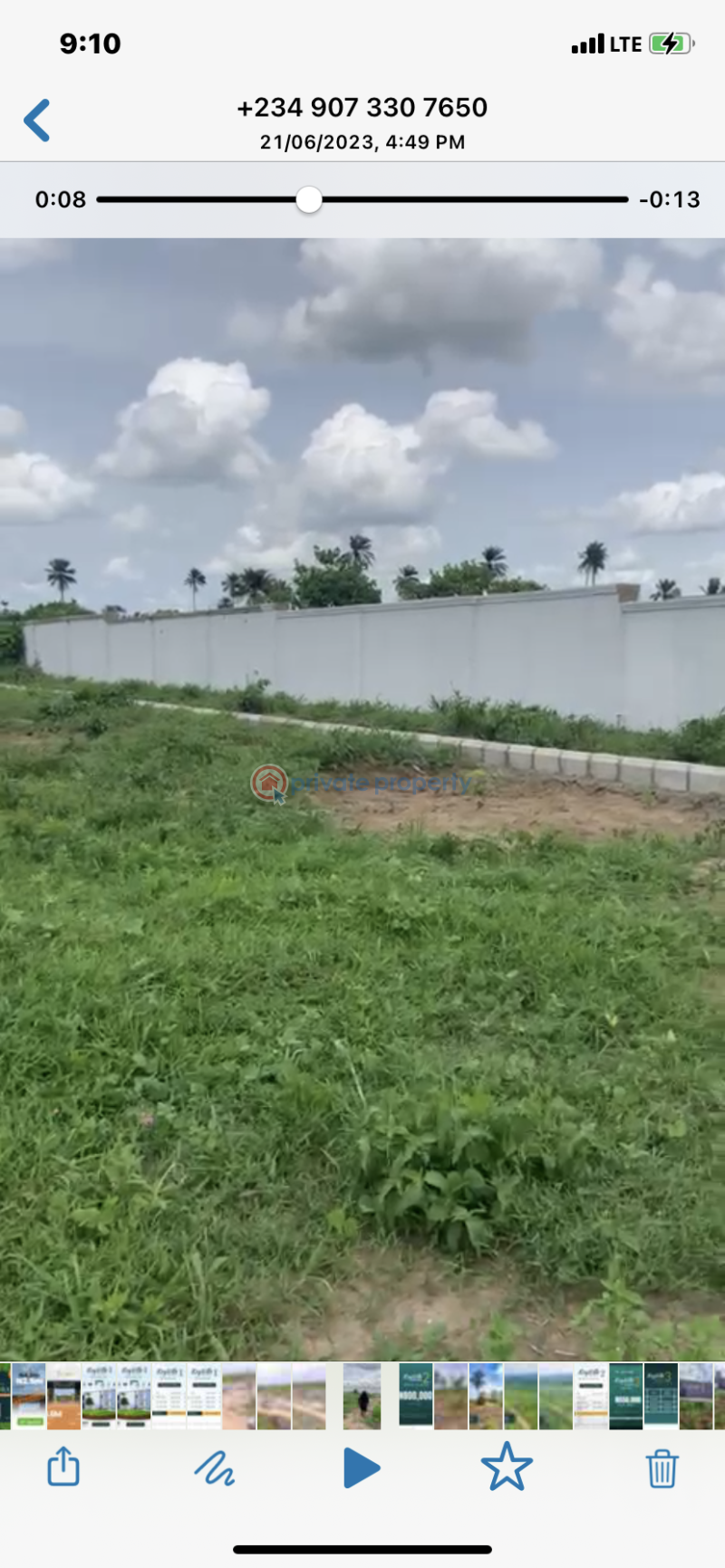 Land For Sale City David Estate Porogun Lagos/ibadan Interchange Sagamu