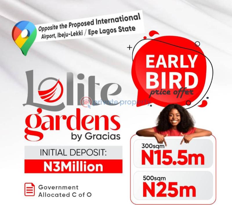 Mixed use Land For Sale Lolite Garden Aiyetoro Scheme Ibeju Lekki Ibeju-Lekki Lagos