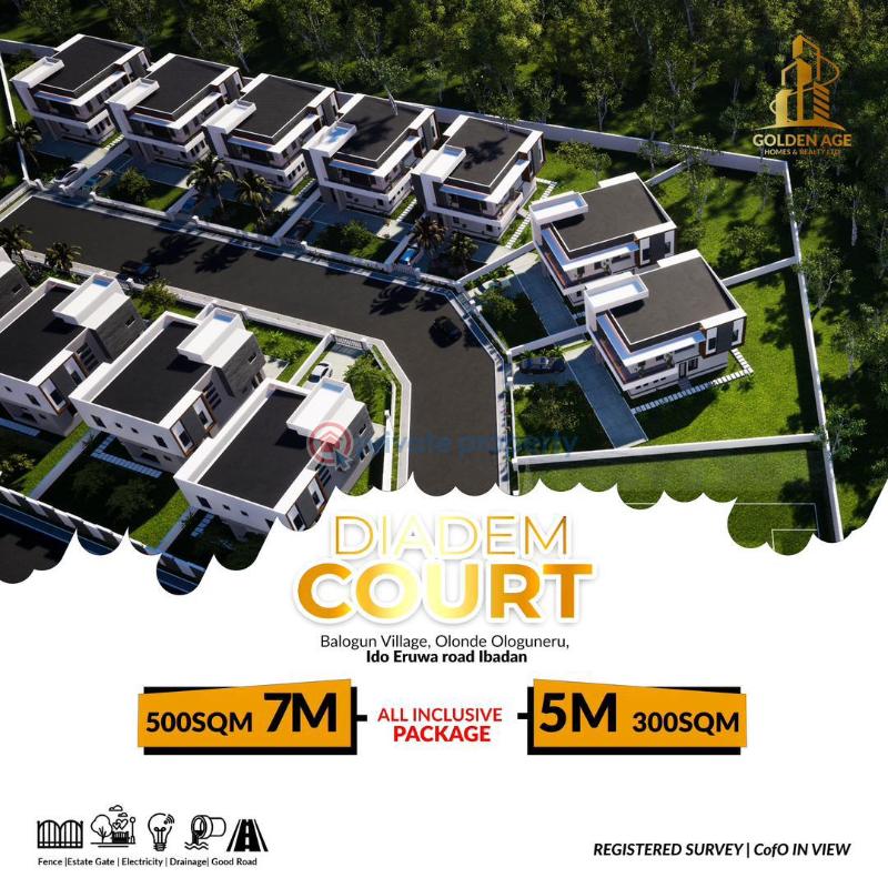 Residential Land For Sale Ologuneru , Olonde Eleyele Ibadan Oyo - 1