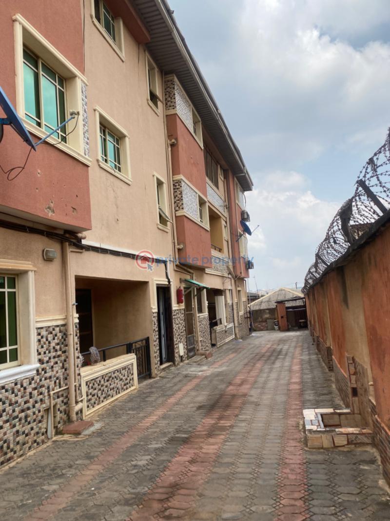 2 bedroom Block Of Flats For Rent Oke-ira Ogba Lagos