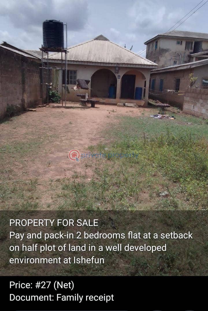 Bungalow For Rent Isefun Ayobo Ipaja Lagos
