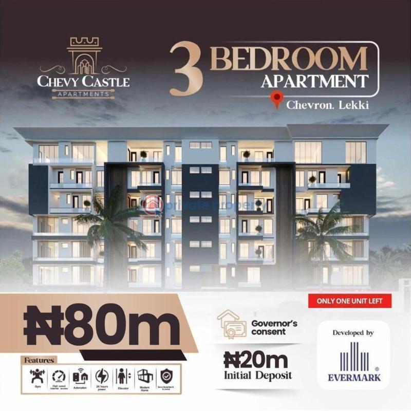 3 bedroom Terrace For Sale Chevron Drive, Lekki Ajah Lagos - 1