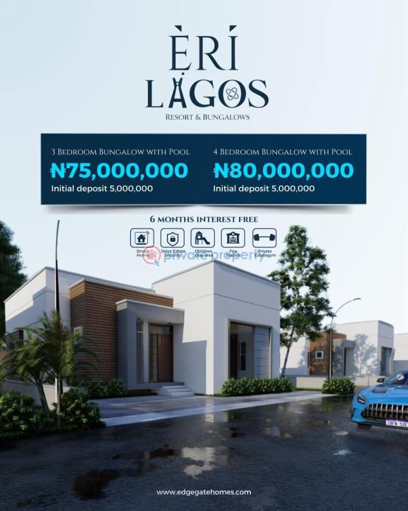 3 bedroom Bungalow For Sale Alaro City, Lekki Airport, Makarios Luxury Eleran Igbe Ibeju-Lekki Lagos - 6