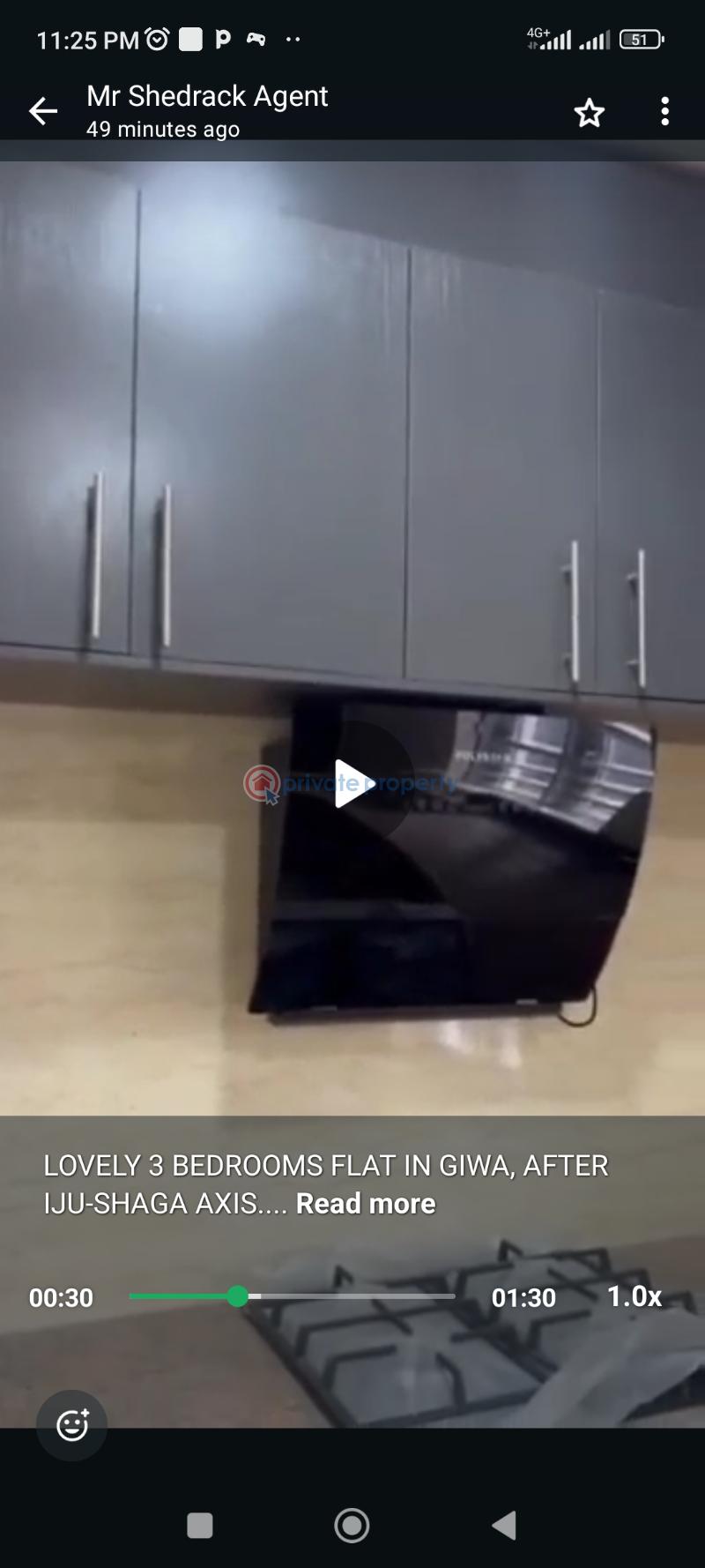 3 bedroom Block Of Flats For Rent Giwa, After Iju Ishaga Axis Iju-Ishaga Agege Lagos - 4