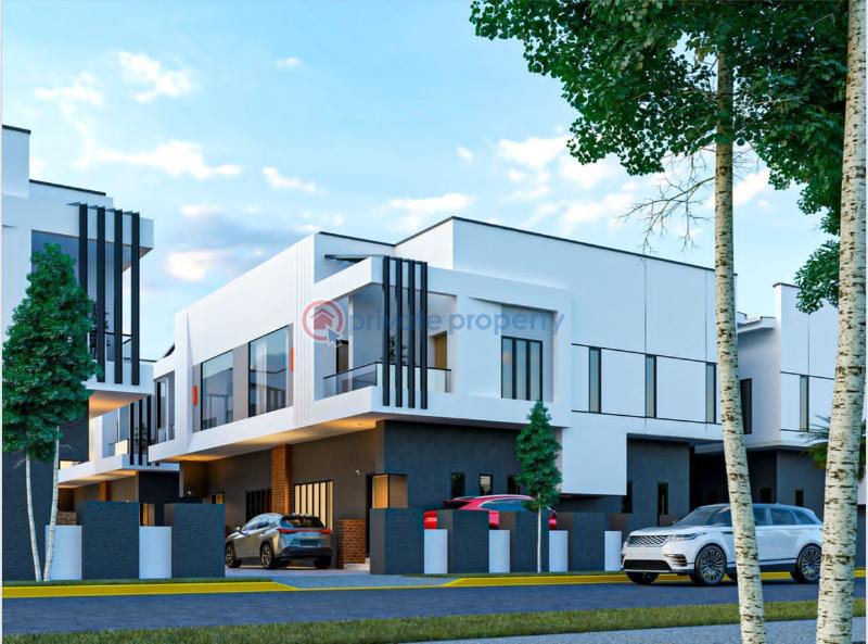 Lovely 3-bedroom semi-detached duplex with bq - 1 3 bedroom Semi detached Duplex For Sale Vineyard Court Phase 2, Ogombo Road. Abraham Adesanya Ajah Lagos - 1