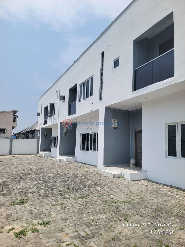 3 bedroom Terraced Duplex For Rent Orchid Road After The Roundabout Lafiaji Lekki Lagos - 0