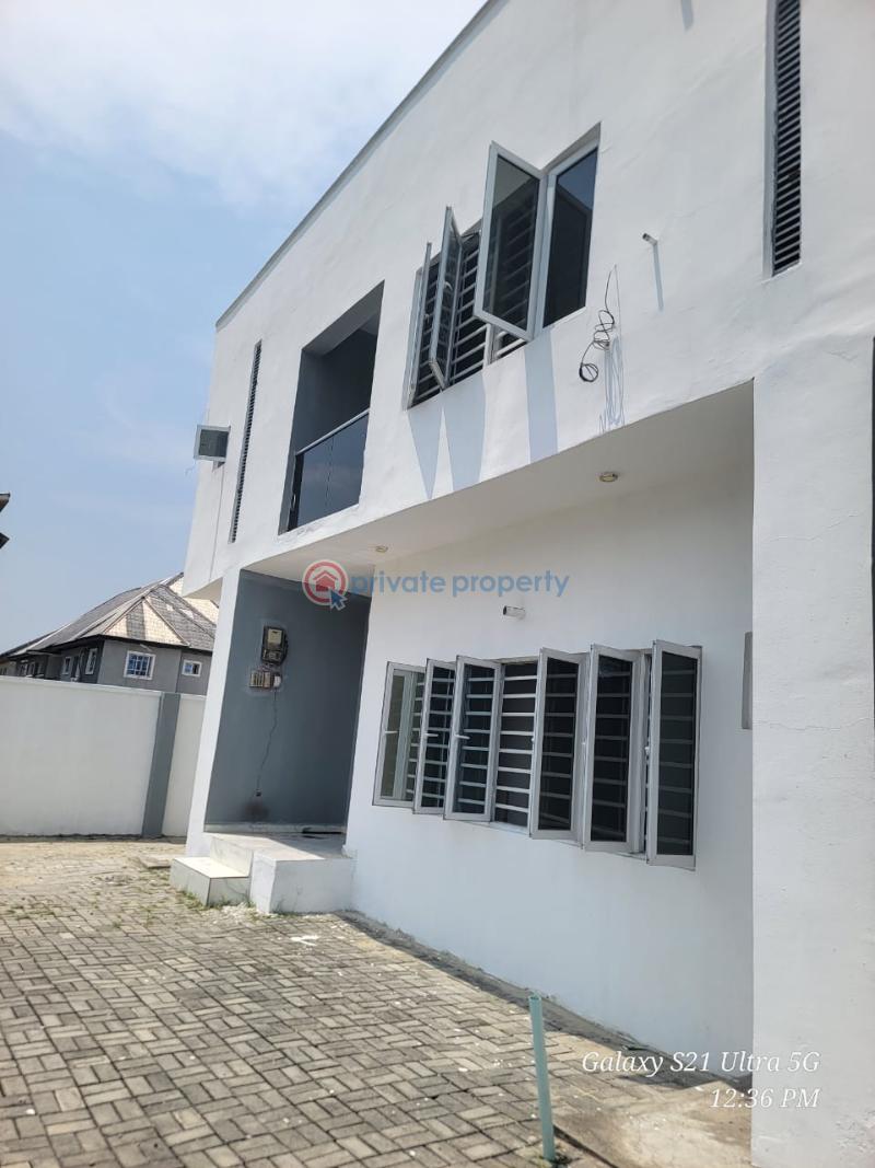 3 bedroom Terraced Duplex For Rent Orchid Road After The Roundabout Lafiaji Lekki Lagos - 1