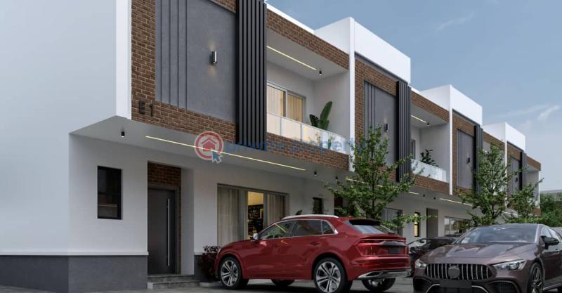 Lovely 3 bedroom terrace duplex + bq, inside ajayi apata sangotedo (avarton 2 estate). - 4 3 bedroom Terrace For Sale Farapark, Ajayi Apata, Navaire Mall. Sangotedo Ajah Lagos - 4