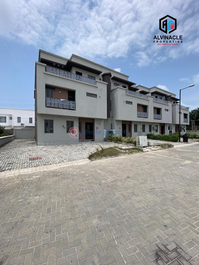 4 bedroom Terraced Duplex For Sale Chevron Toll Gate Lekki Expressway Lagos - 1
