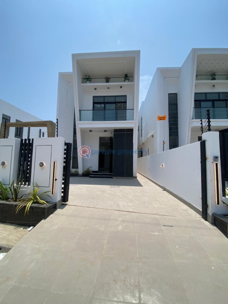 Lovely 4 bed duplex in a secured estate - 4 4 bedroom Detached Duplex For Sale Lekki Toll Gate Lekki Expressway Lagos - 4