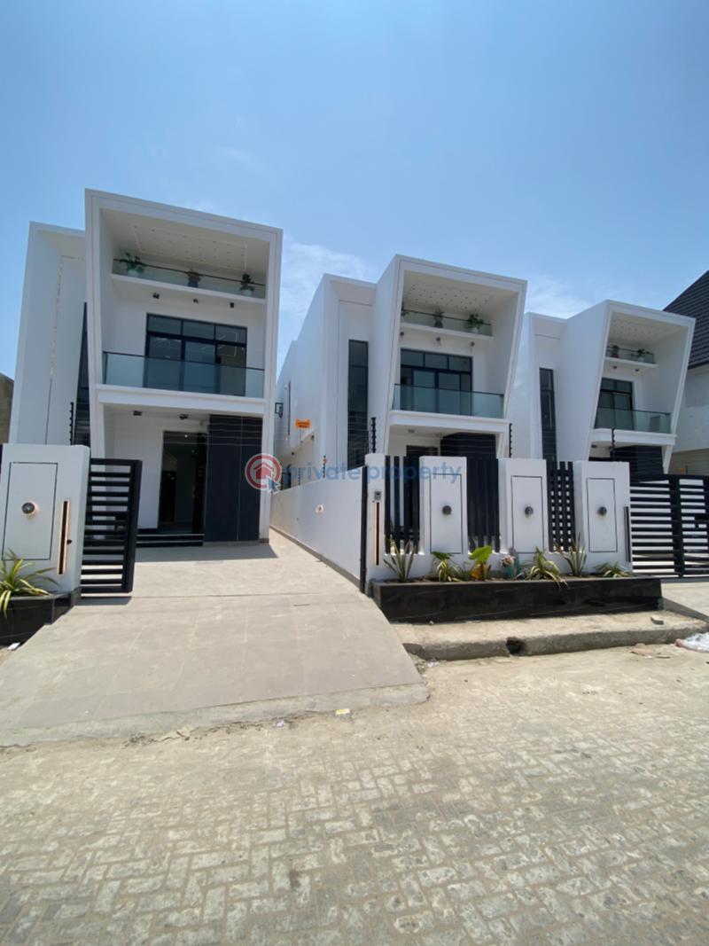Lovely 4 bed duplex in a secured estate - 1 4 bedroom Detached Duplex For Sale Lekki Toll Gate Lekki Expressway Lagos - 1