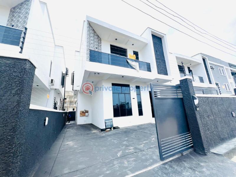 Lovely 4 bedroom fully detached duplex house - 1 4 bedroom Detached Duplex For Sale Sangotedo Lagos - 1