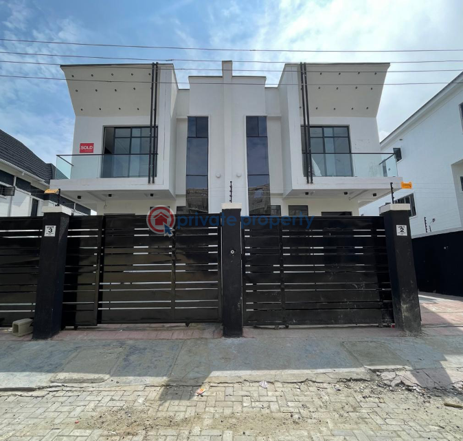 4 bedroom Semi detached Duplex For Sale Ikota Lekki Lagos - 1