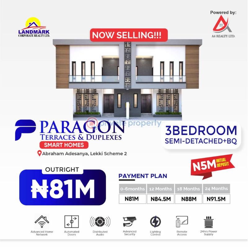 4 bedroom Duplex For Sale Inside Meridian Boulevard Estate, Okun Ajah, By Abraham Adesanya Okun Ajah Lagos - 13