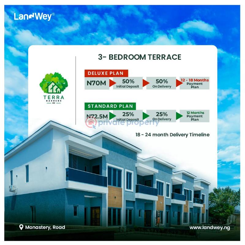 4 bedroom Terrace For Sale Behind Novaire Mall Shoprite, Sangotedo Lagos Lagos Island  - 1