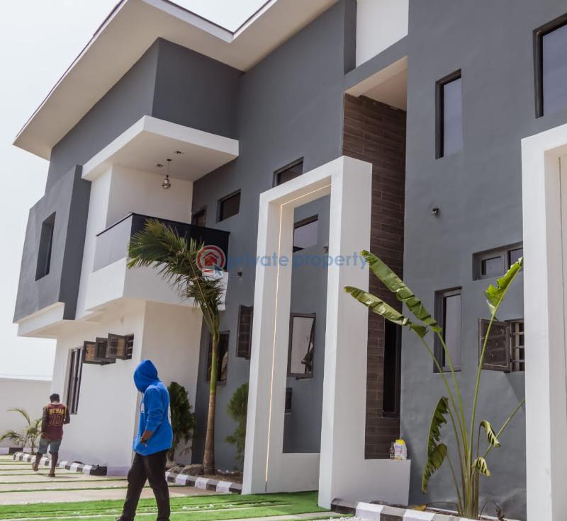 Lovely 4bedroom semi-detached duplex with bq - 2 4 bedroom Semi detached Duplex For Sale Halleyvine Estate, Off Monastery Road, Sangotedo Ajah Lagos - 2