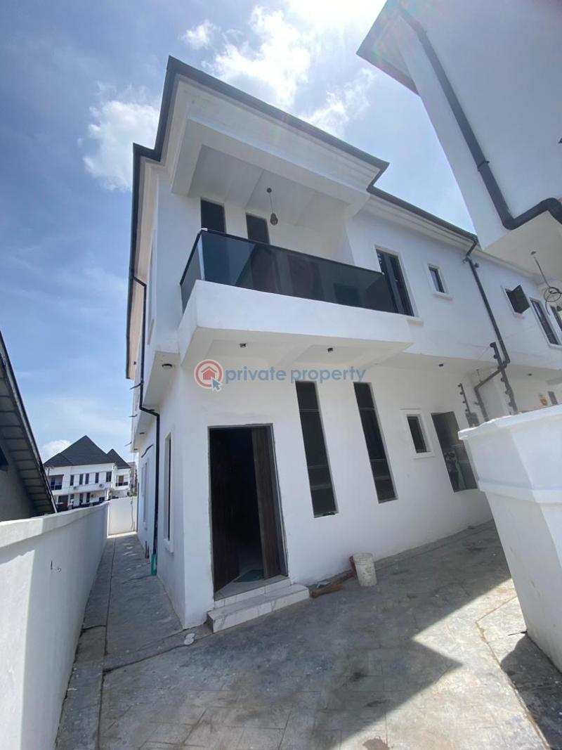 Lovely 4bedroom semi detached duplex with bq - 1 4 bedroom Semi detached Duplex For Sale Osapa London Lekki Lagos - 1