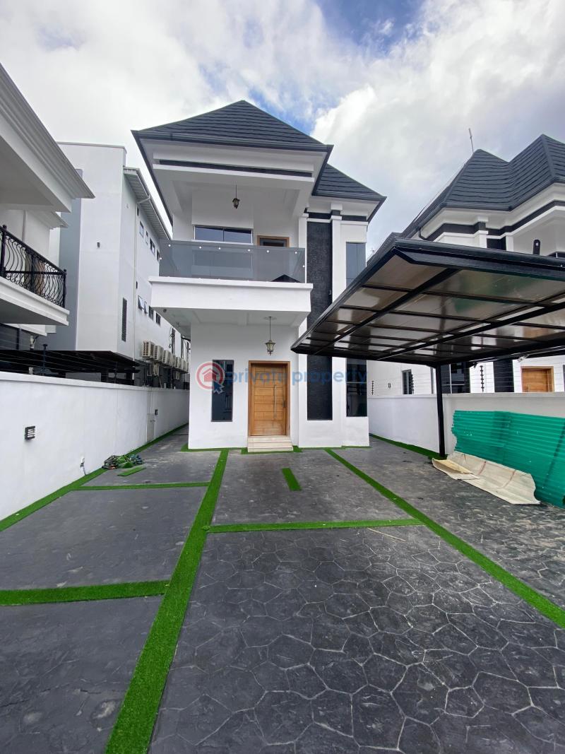 Lovely 5 bed duplex in a gated estate - 1 5 bedroom Detached Duplex For Sale Chevron Drive Lekki Lagos - 1