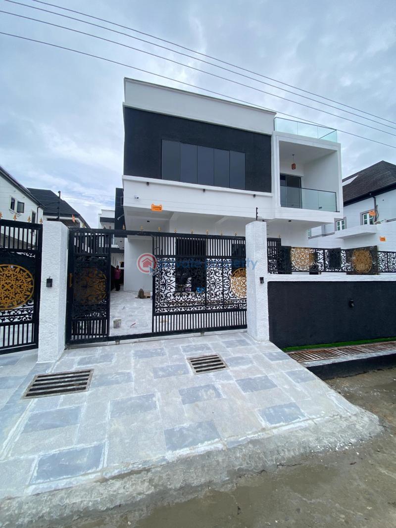 Lovely 5 bed duplex in a gated estate - 1 5 bedroom Detached Duplex For Sale Ikota Lekki Lagos - 1